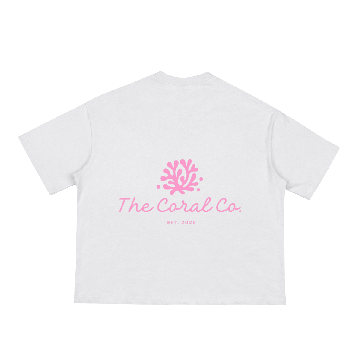 Coral,Costal,Comfy,Oversized